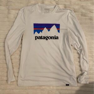 Patagonia Capilene base layer long sleeve white size S
